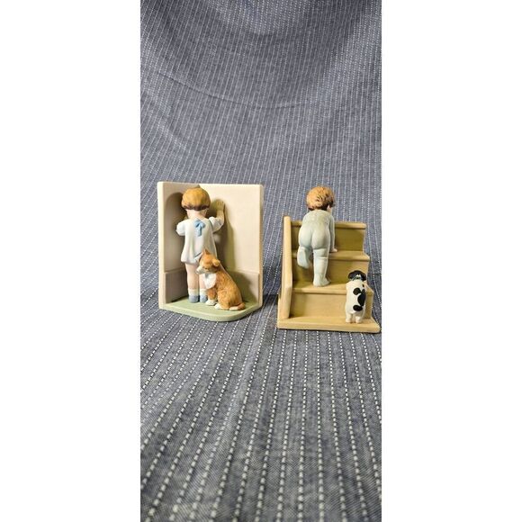 Bessie Pease Gutmann In Disgrace and Nitey Nite1985 Heirloom Tradition Figurine - Picture 2 of 15